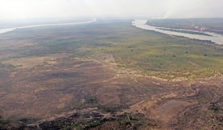 Pantanal sul-mato-grossense é uma das áreas que mais sofrem com a seca