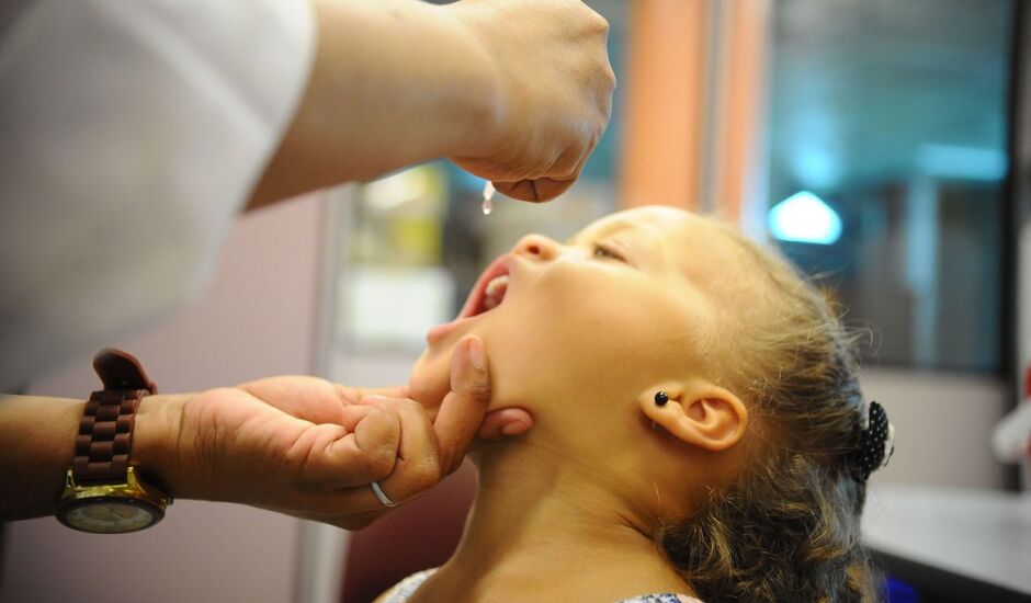 No último sábado foi realizado o Dia 'D' de vacinação contra poliomielite