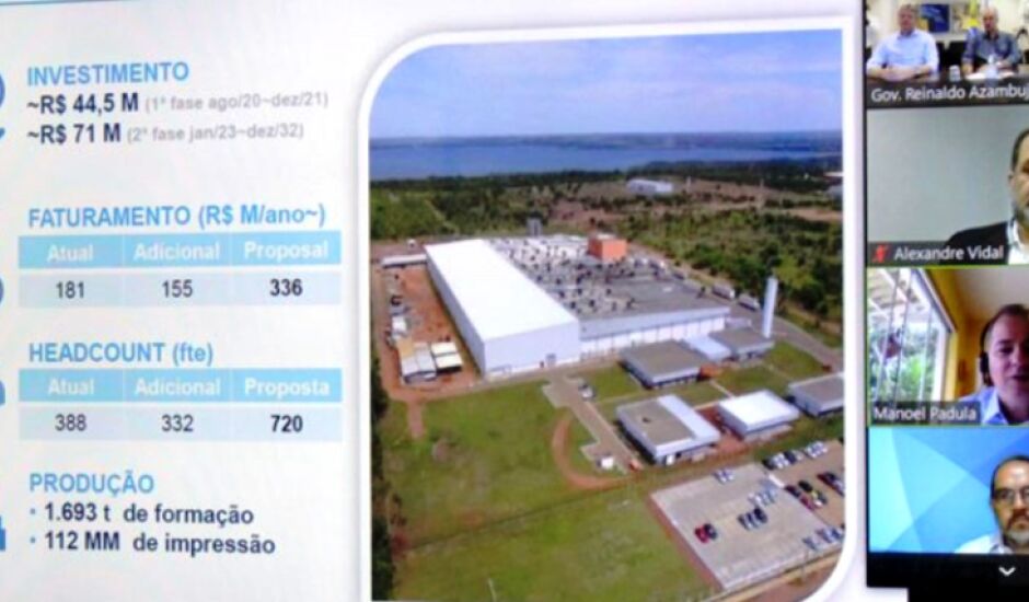 Empresa vai investir R$ 115 milhões na ampliação da fábrica