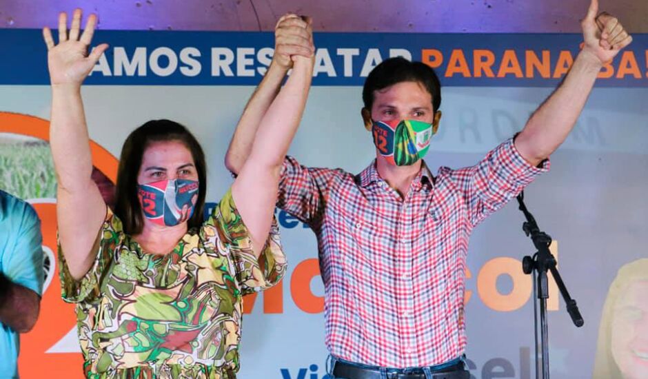Maycol Queiroz e Roseli Aparecida venceram as eleições em Paranaíba