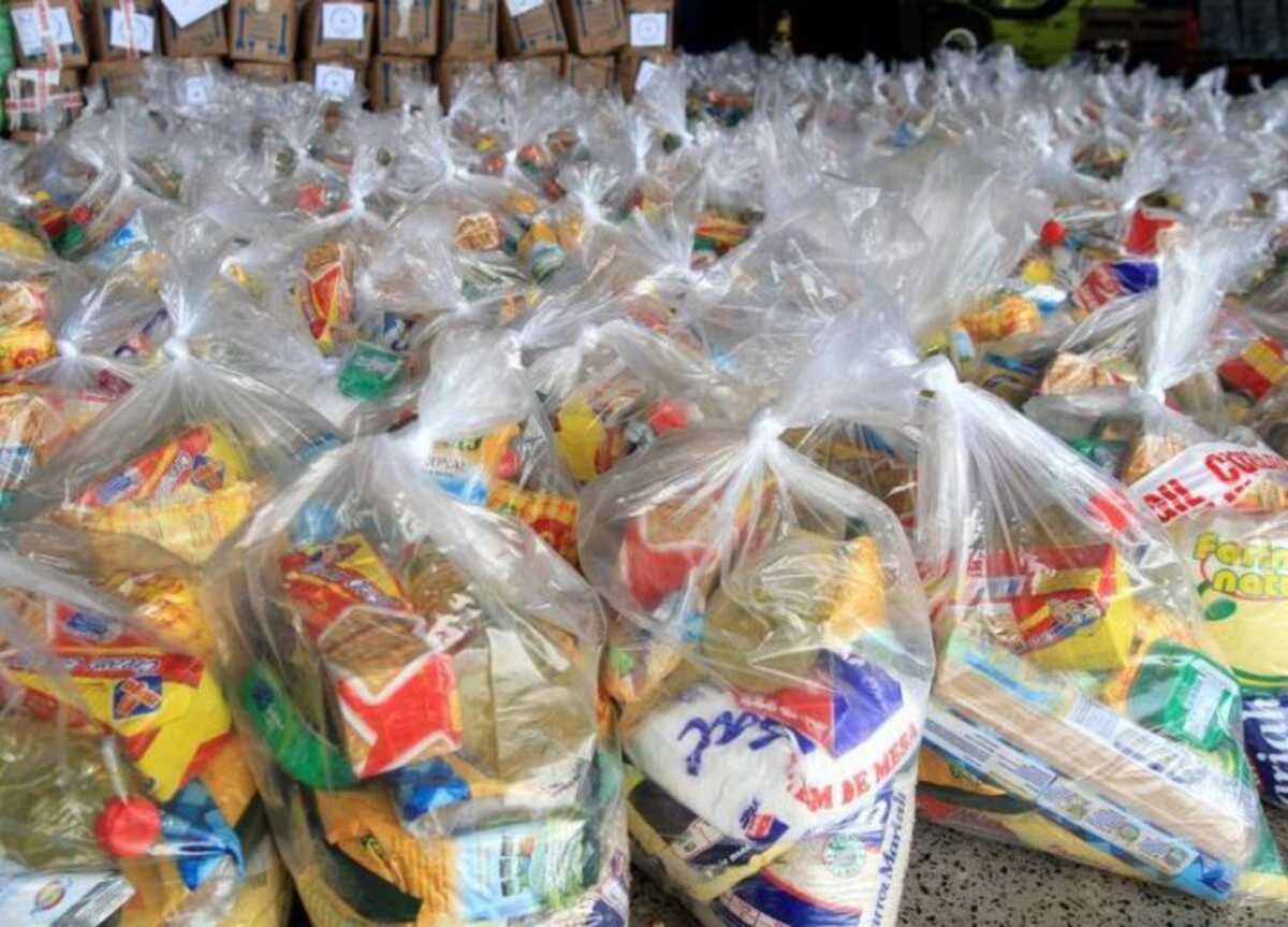 Assistência Social entrega cestas a famílias montealtenses